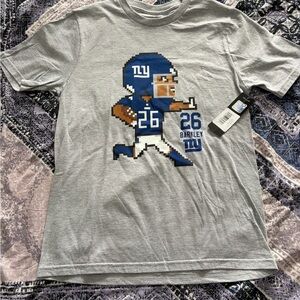 NFL Team Boys New York Giants Saquon Barkley Graphic T-Shirt